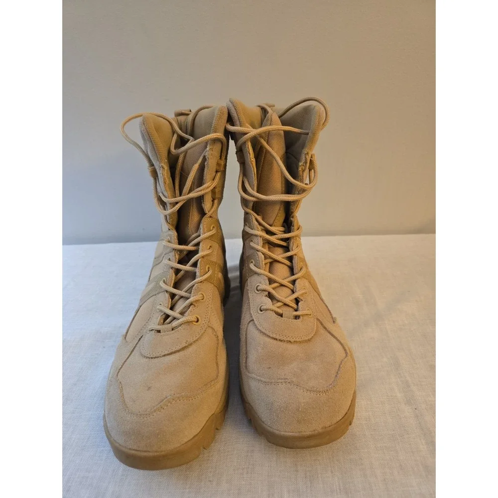 Mil-Tec Generation II Combat Boots Tan Desert Boots Mens Size 13
